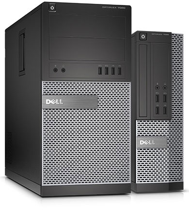 3_two desktop, a mini  tower and a small form factor